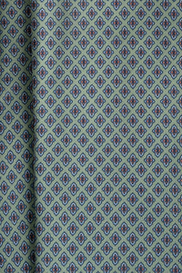 Corbata Roman Circus green de seda - BUND