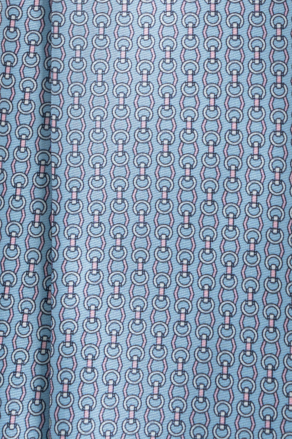 Stirrups Light Blue Tie