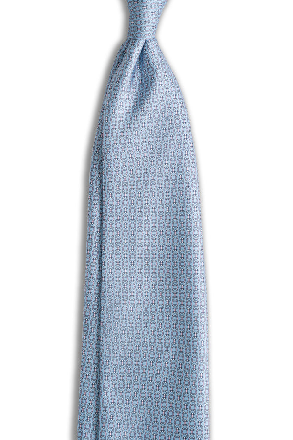 Stirrups Light Blue Tie