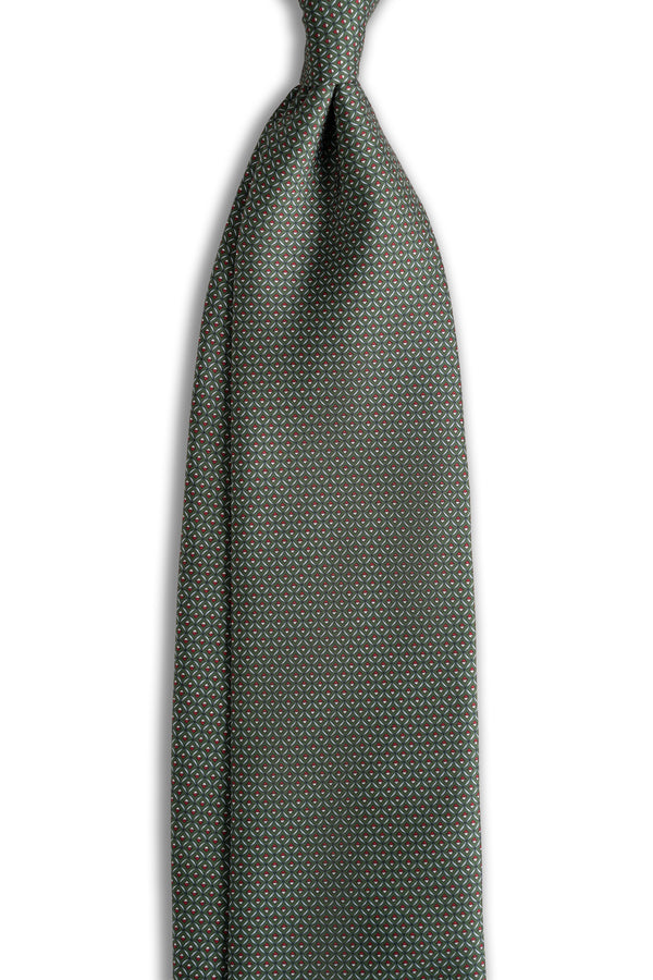 Diamond Ceremony Deep Green Tie