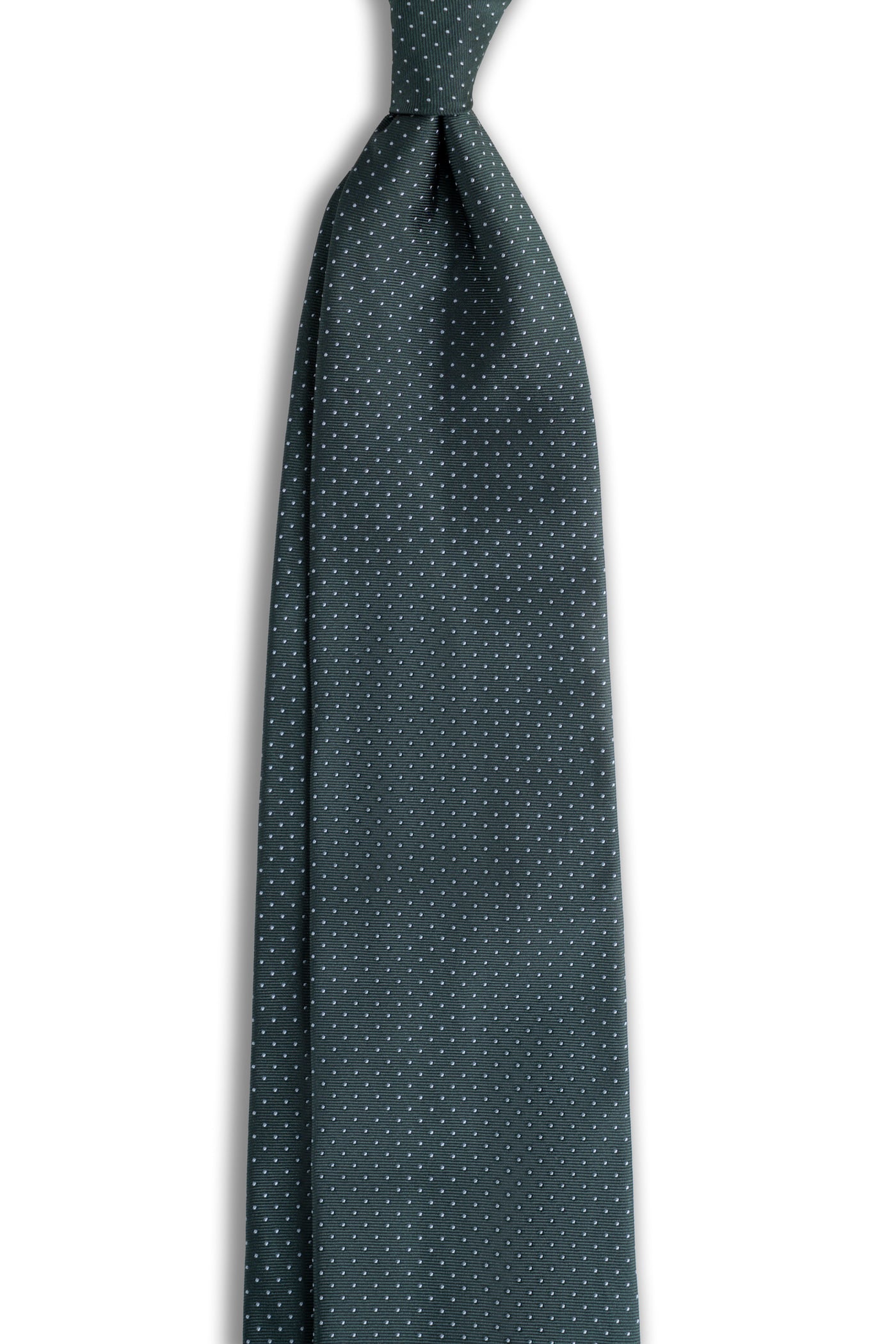Corbata Topos Verde de seda - BUND