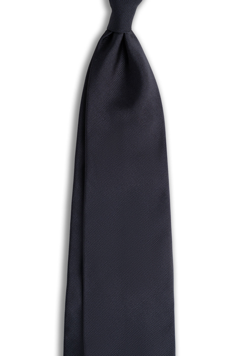 Plain Navy Tie
