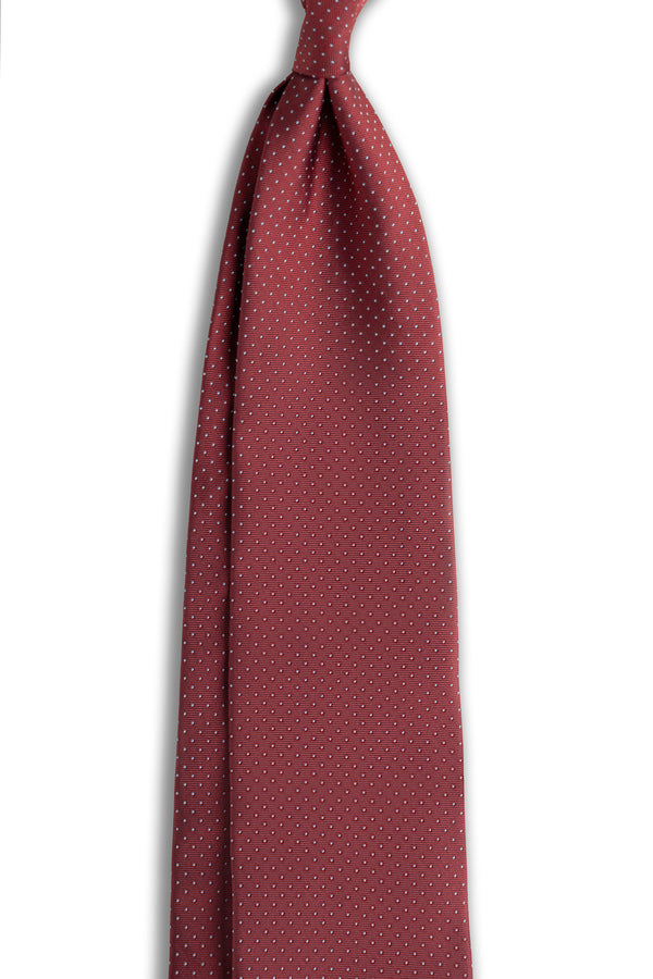 Corbata Topos Rojo