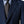 Plain Wool Navy Blue Suit