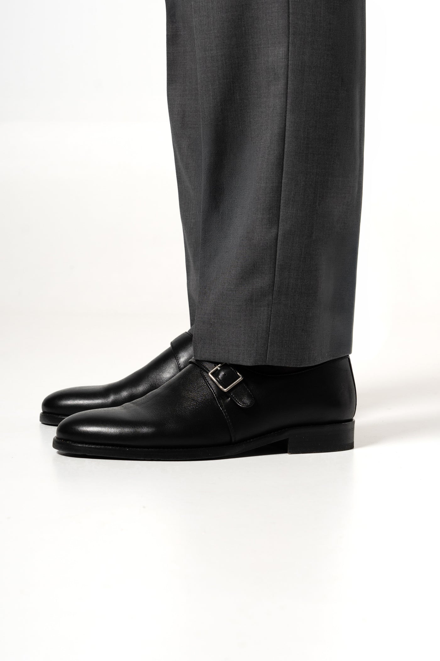 Plain Wool Light Grey Tailoring Pants