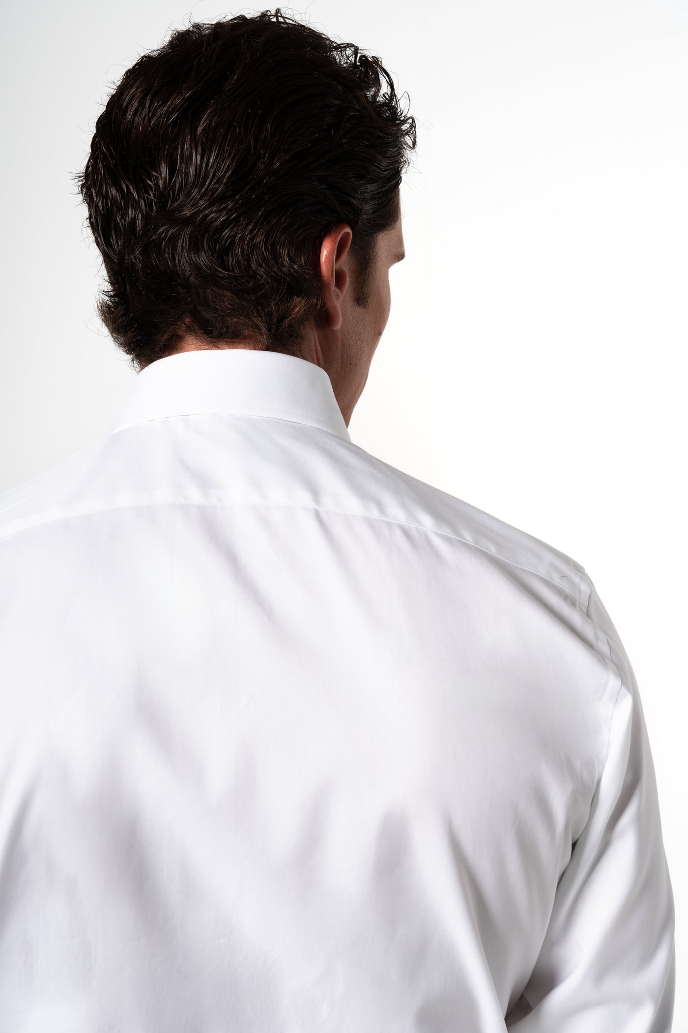Plain Bambu White Business Shirt