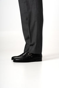 Stripes Wool Stone Grey Tailoring Pants