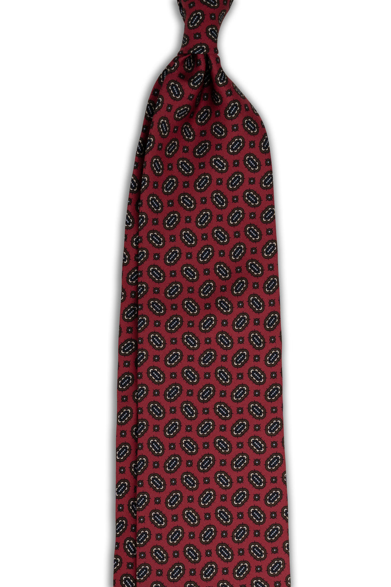 Corbata Gemas Rosa de seda - BUND