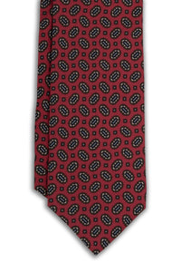 Corbata Gemas Rosa de seda - BUND