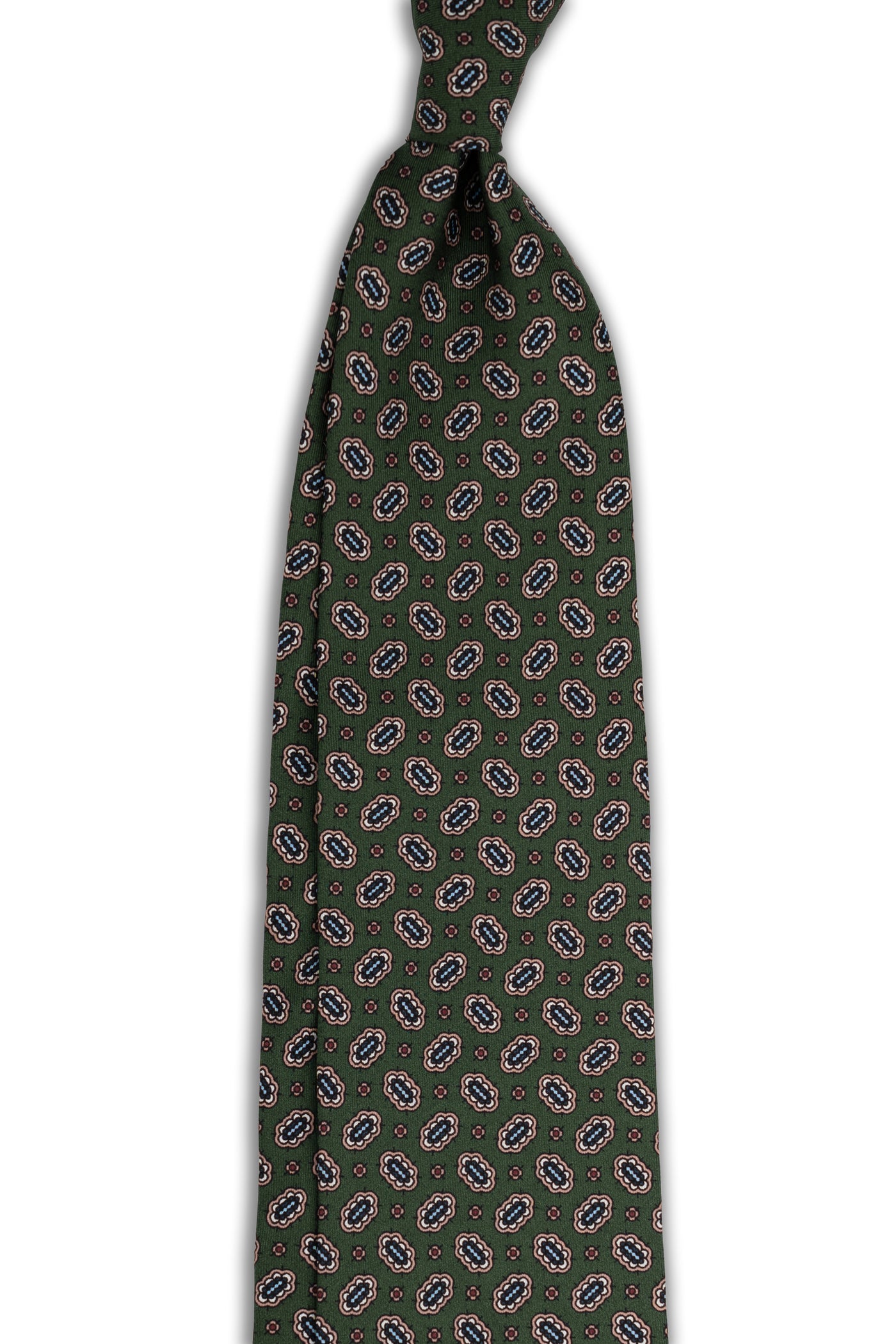 Corbata Gemas Green de seda - BUND