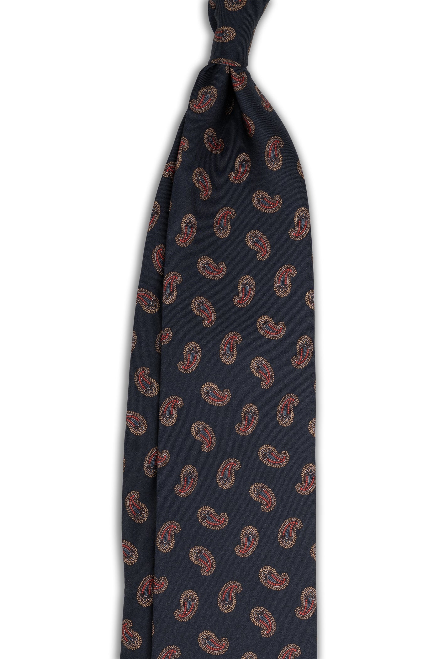 Corbata Amebas Azul Marino de seda - BUND