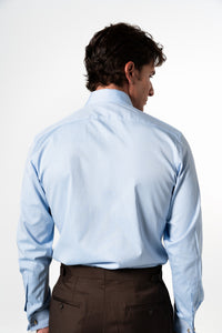 Plain Blue Business Shirt