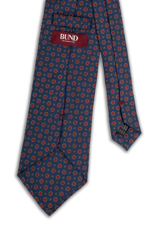 Green Microflowers Tie