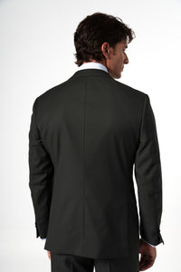 Plain Wool Dark Green Tailoring Jacket