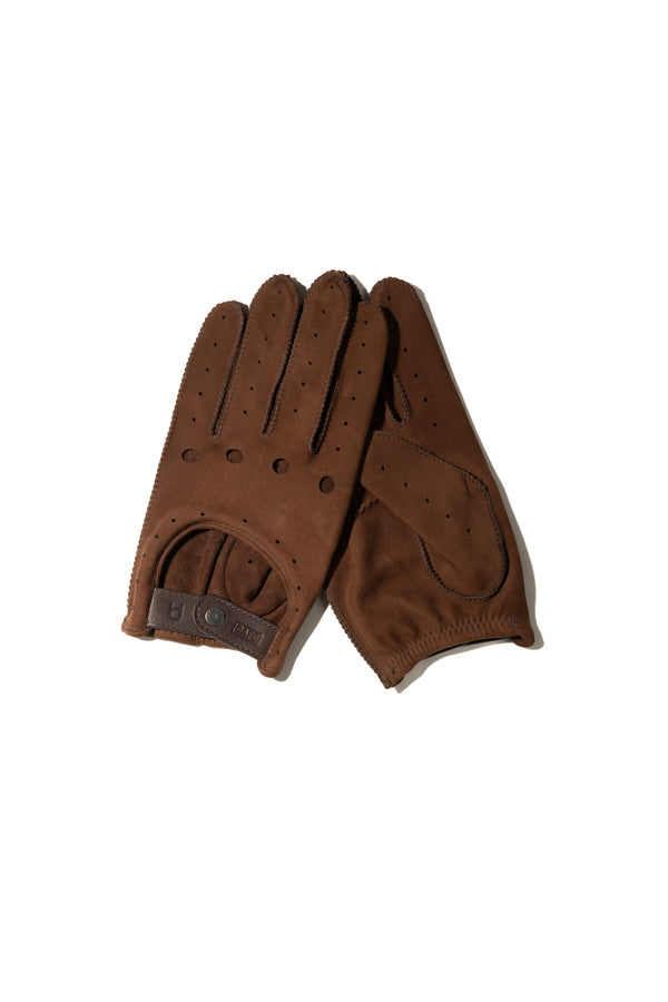 Guantes de conducir Triton Suede Black Coffee