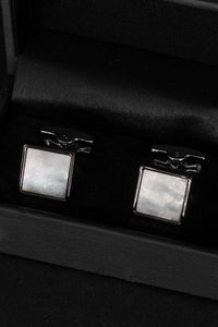 Gemelos Cuadrados Madre Perla - BUND