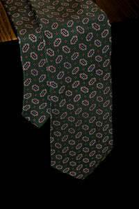 Corbata Gemas Green de seda - BUND