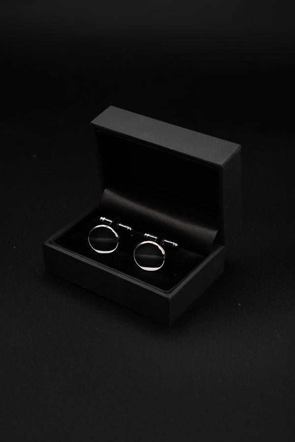 Polished Steel Cufflinks