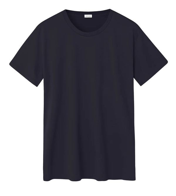 Deep Blue O-neck Cotton T-shirt (Son of a Tailor)