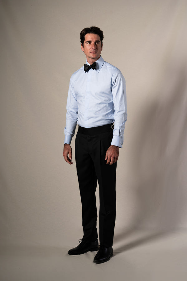 Light Blue Tuxedo Shirt