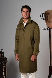Green Western Rain Coat