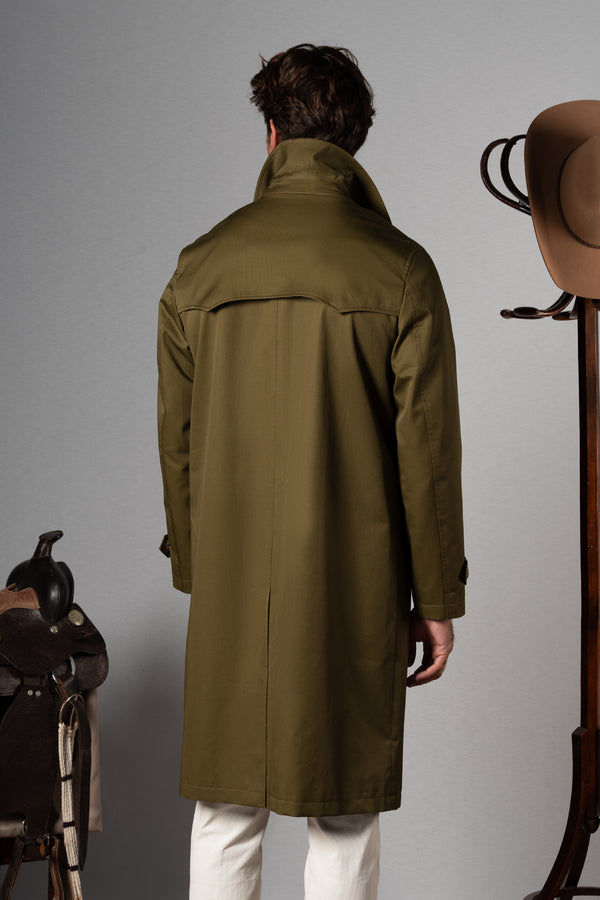 Green Western Rain Coat