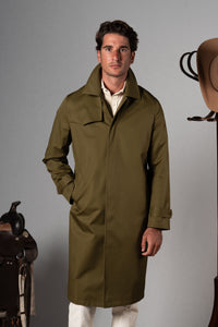 Green Western Rain Coat - Abrigo a medida BUND