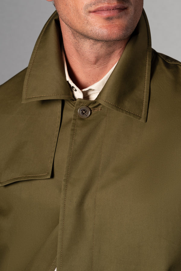 Green Western Rain Coat