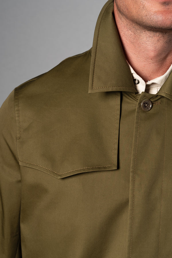 Green Western Rain Coat