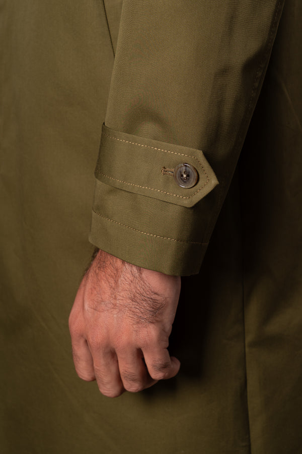 Green Western Rain Coat