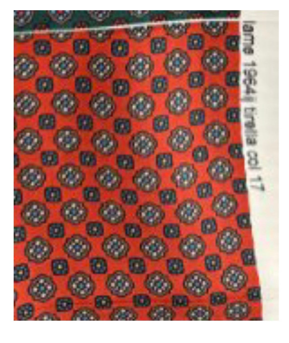 Medal 3 fold-tie - Deep Red
