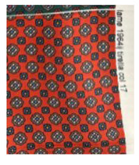 Medal 3 fold-tie - Deep Red
