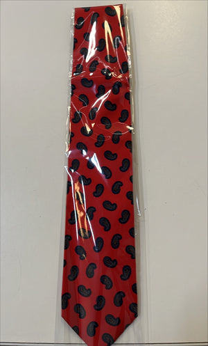 Corbata Amebas Rojo de seda - BUND