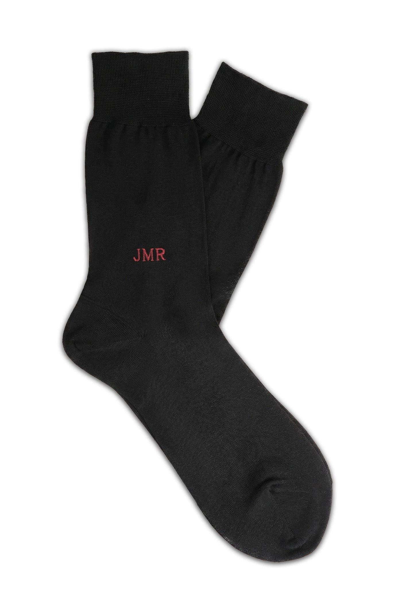 Black Short Plain Socks