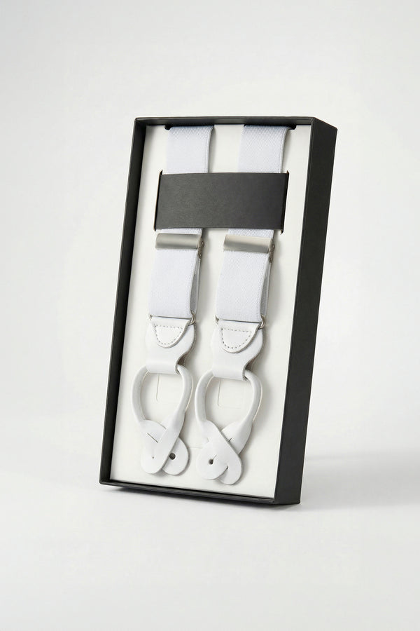 Tirantes Lisos Blancos