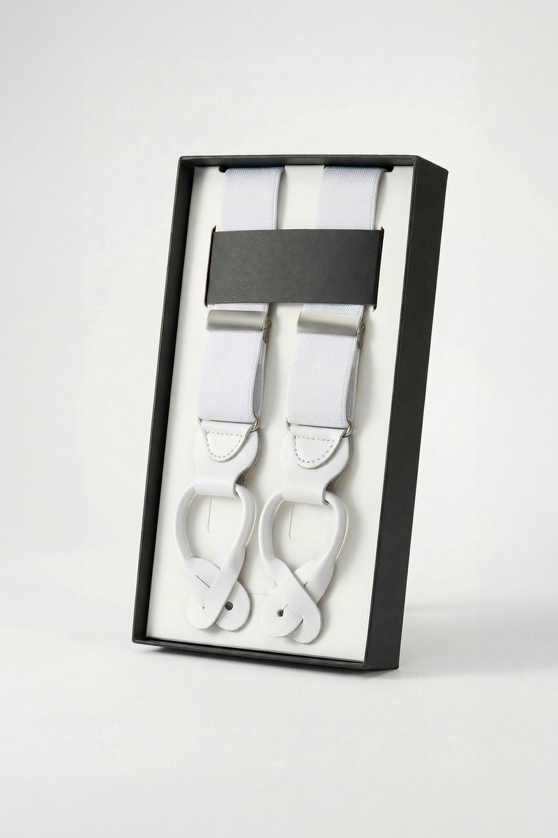 Tirantes Lisos Blancos