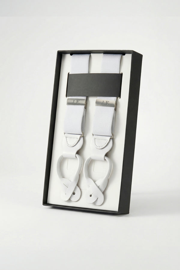 Tirantes Lisos Blancos