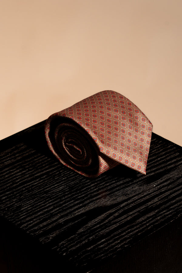 L'Eixample Ochre Tie