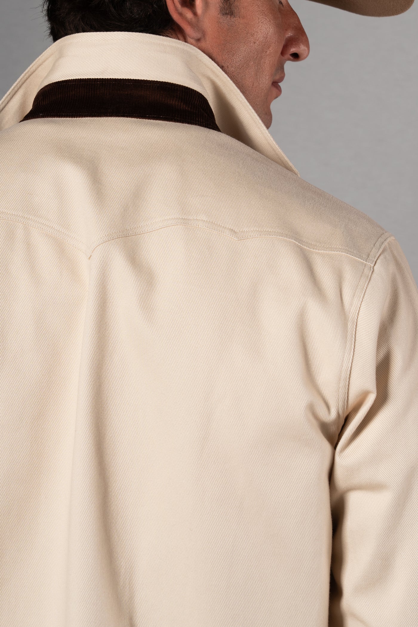 Twill Ecru Overshirt - Camisa BUND