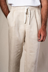 Beige Jogger Casual Pants