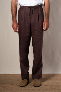 Dark Brown Jogger Casual Pants