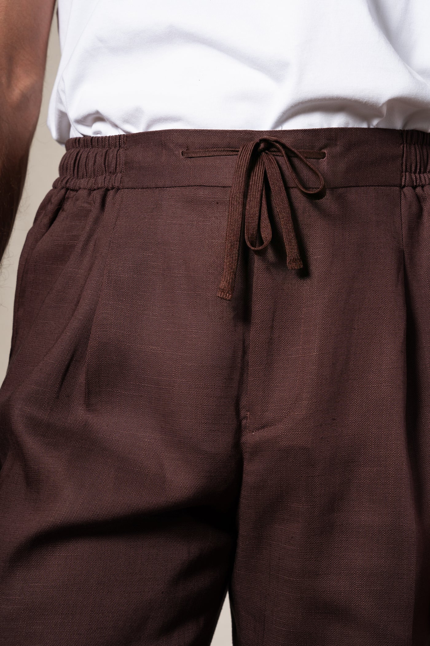 Dark Brown Jogger Casual Pants