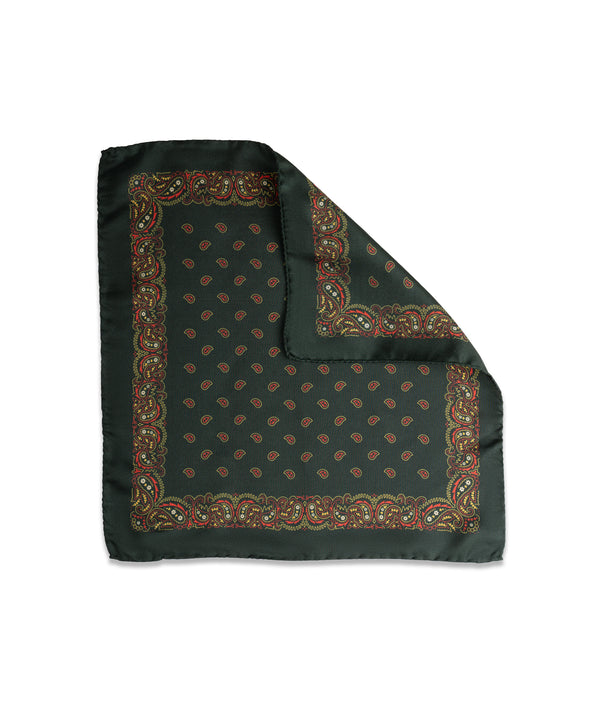 Green Silken Range Scarf