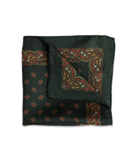 Pañuelo de bolsillo Green Silken Range de seda - BUND