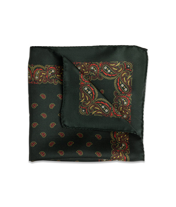 Green Silken Range Scarf