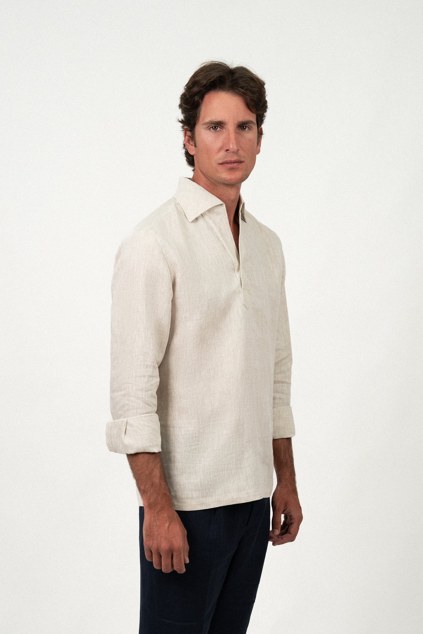 Linen Shirt Sand T-shirt