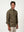 Camisa Lino Polera Olive