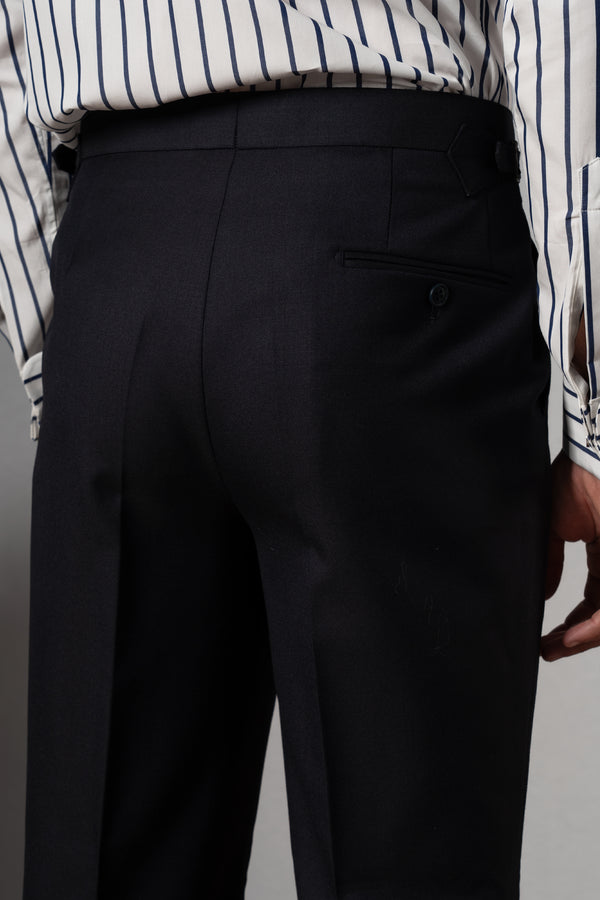 Twill Dark Navy 3 Pieces Suit
