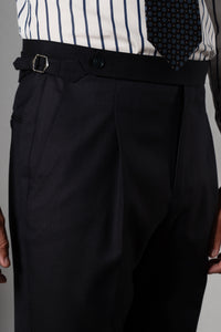 Twill Dark Navy 3 Pieces Suit - Traje a medida BUND