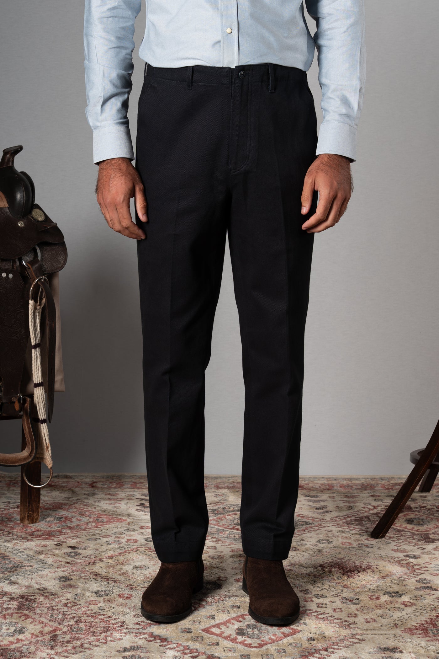 Dark Navy Chinos